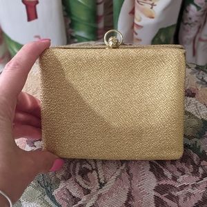 Vintage Gold Clutch